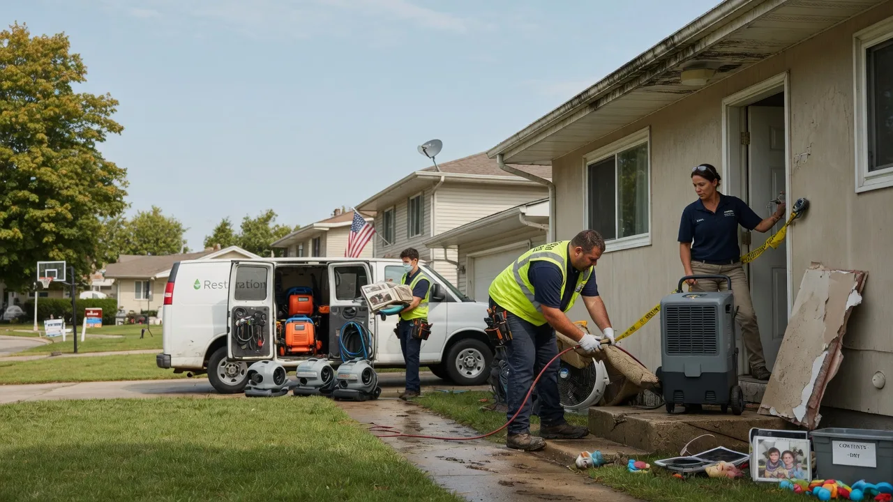 Water Damage Restoration in Chilo, OH near me